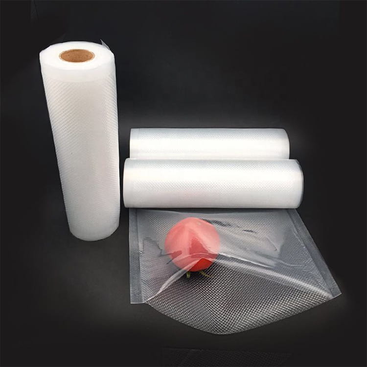 Gulungan Vacuum Sealer Bertekstur Tugas Berat untuk Penyimpanan Makanan