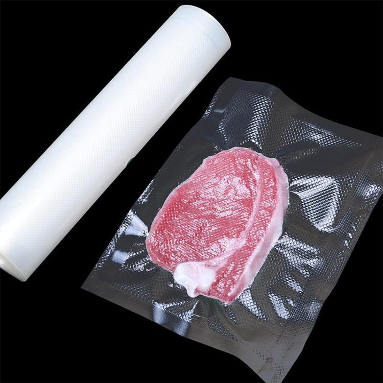 Gulungan Vacuum Sealer Bertekstur Tugas Berat untuk Penyimpanan Makanan